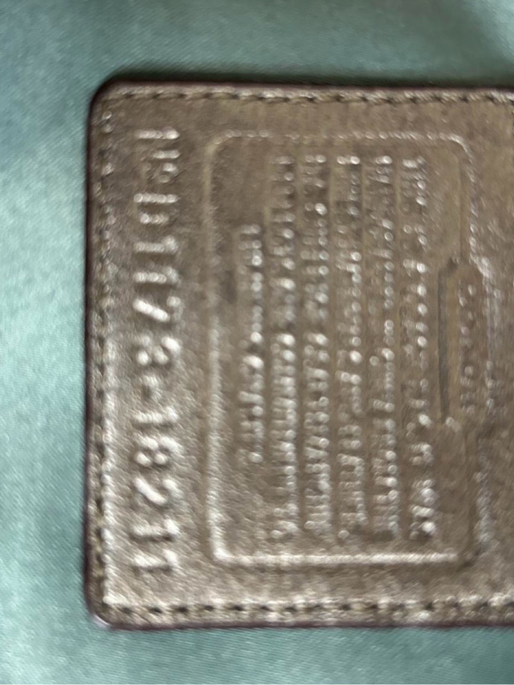 Coach Chelsea Ashlyn Metallic Leather Shoulder Bag - Picture 3 of 7